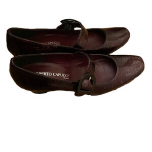 Roberto  Capucci Firenze Brown Heel Pumps (size 8.5) NWT